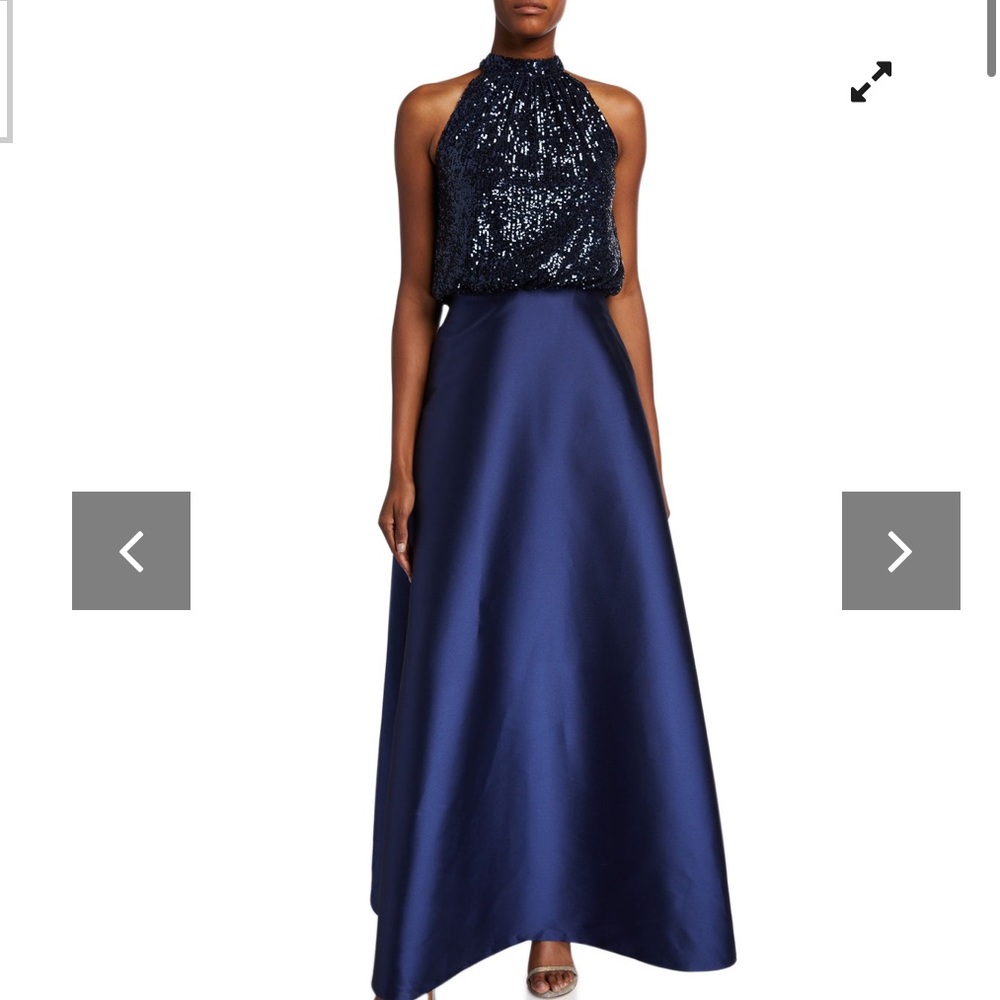 Sachin and Babi Patricia Sequins Gown